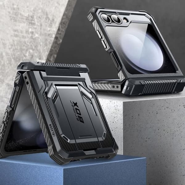 Supcase Galaxy Z Flip 6 Mobilskal Iblsn Armorbox - Svart
