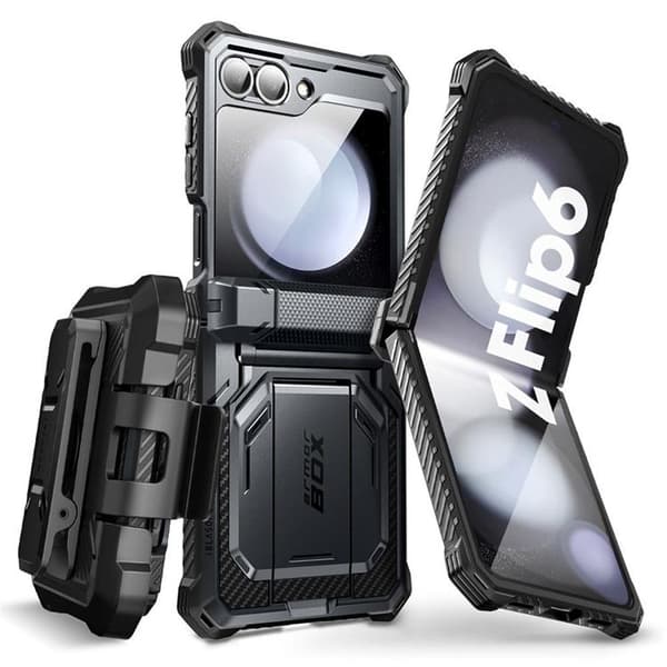 Supcase Galaxy Z Flip 6 Mobilskal Iblsn Armorbox - Svart