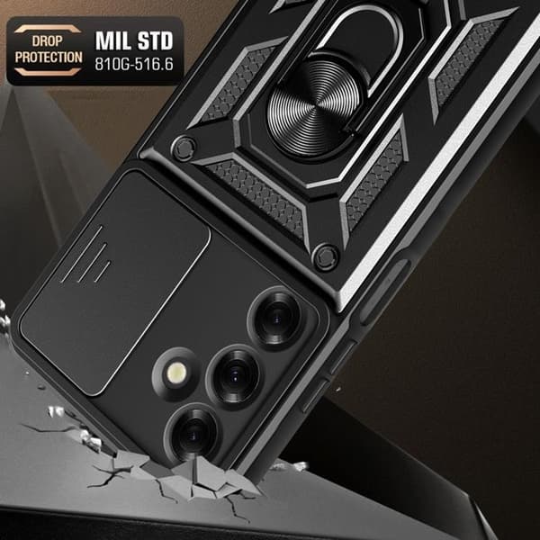 Tech-Protect Galaxy M35 5G Mobilskal Camshield Pro - Svart