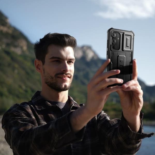 Tech-Protect Galaxy S24 FE Mobilskal Kevlar Cam Plus