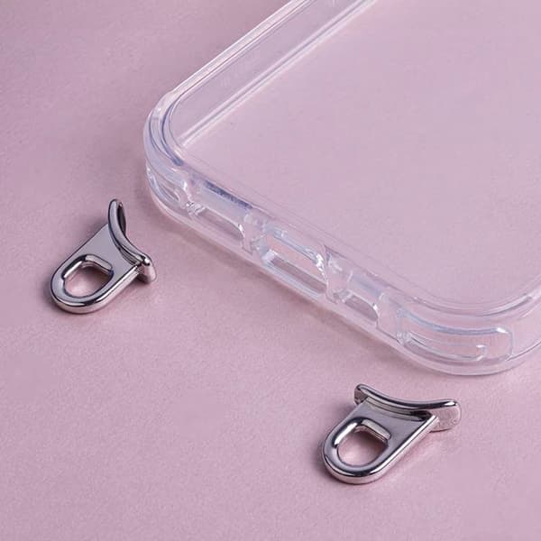 iPhone 13/14 Mobilskal Hook - Silver