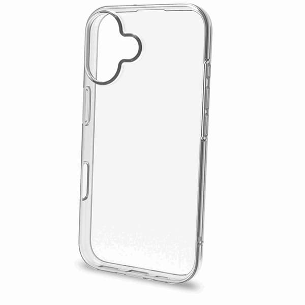 Celly iPhone 16e Mobilskal Gelskin TPU - Transparent