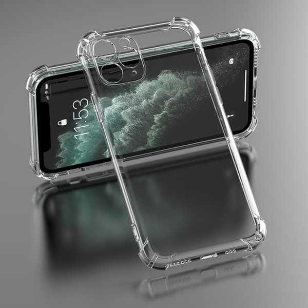 iPhone 16e Mobilskal Anti Shock 1.5mm - Transparent