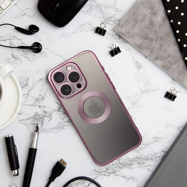 iPhone 16e Mobilskal Glam - Rose Pink
