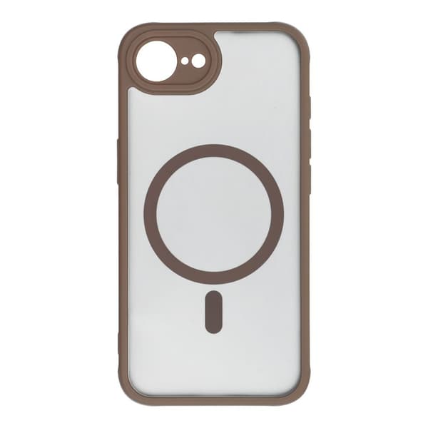 iPhone 16e Mobilskal MagSafe Full Matte - Brun
