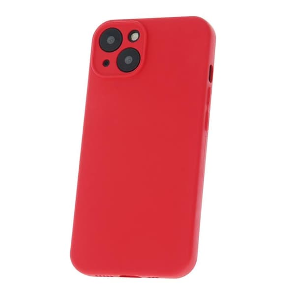 iPhone 16e Mobilskal Silikon - Röd