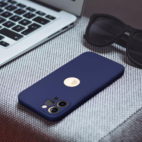 iPhone 16e Mobilskal Soft - Mörkblå