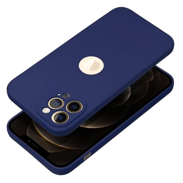 iPhone 16e Mobilskal Soft - Mörkblå