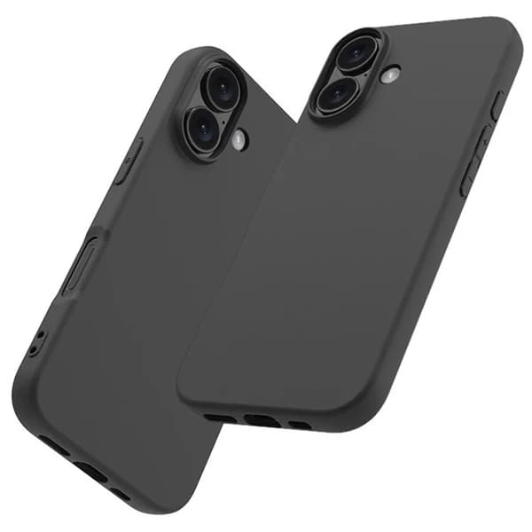 iPhone 16e Mobilskal Matt TPU - Svart