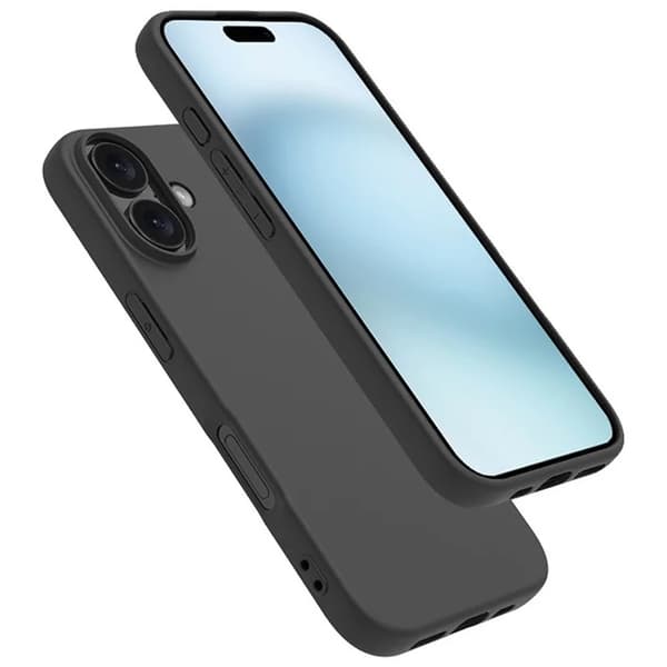 iPhone 16e Mobilskal Matt TPU - Svart
