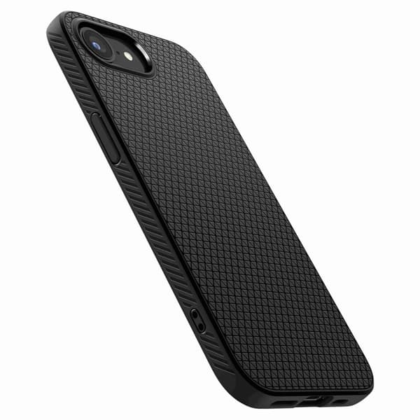 Spigen iPhone 16e Mobilskal Liquid Air - Matt Svart