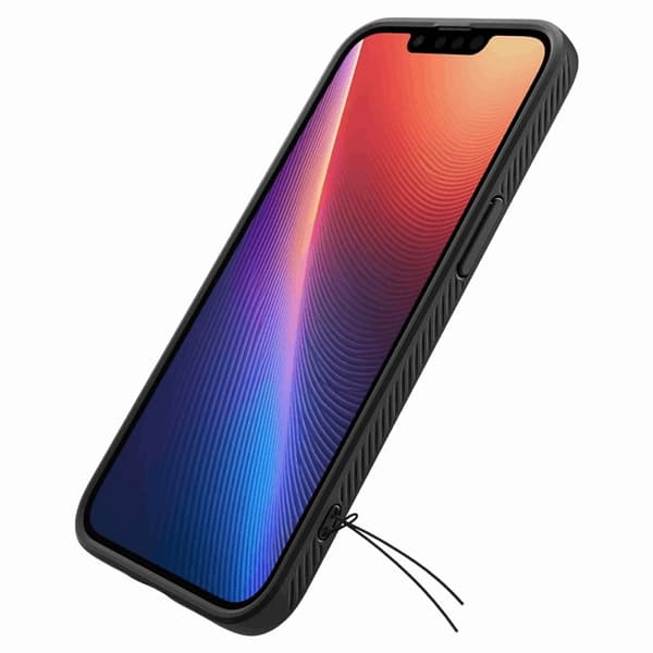 Spigen iPhone 16e Mobilskal Liquid Air - Matt Svart