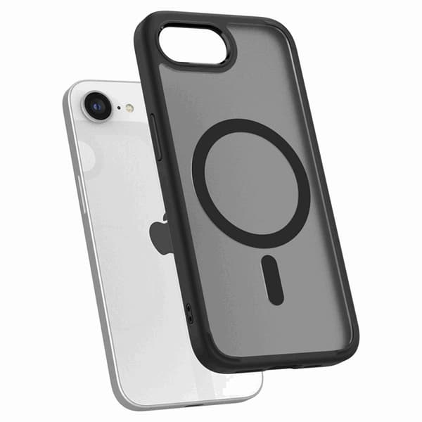 Spigen iPhone 16e Mobilskal Magsafe Ultra Hybrid - Frost Svart