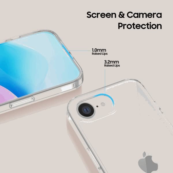 Tech-Protect iPhone 16e Mobilskal Flexair - Clear