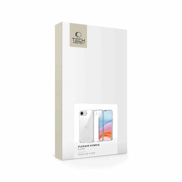 Tech-Protect iPhone 16e Mobilskal Flexair - Clear