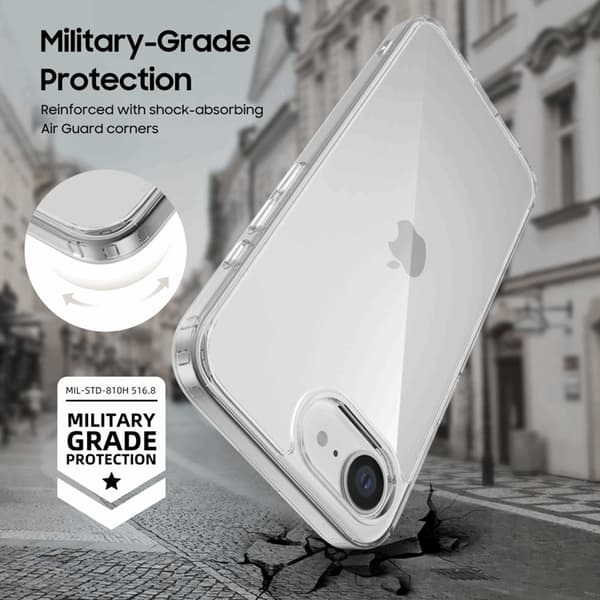 Tech-Protect iPhone 16e Mobilskal Flexair - Clear