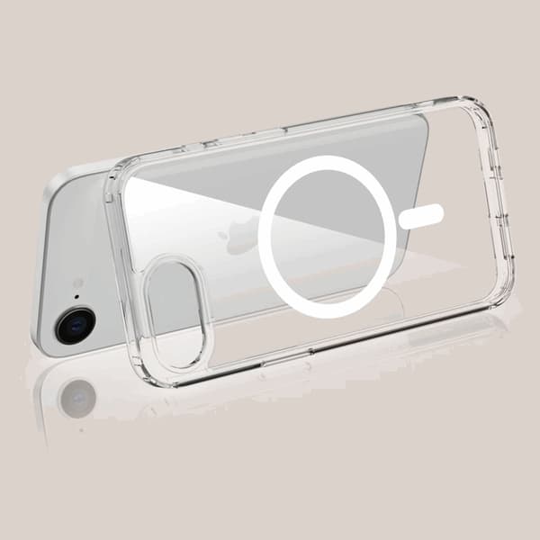 Tech-Protect iPhone 16e Mobilskal Magsafe Flexair Hybrid - Clear