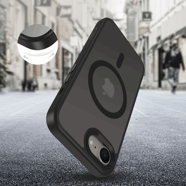 Tech-Protect iPhone 16e Mobilskal Magsafe Magmat - Matt Svart