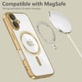 Miniatyrbild 3 av 5: Tech-Protect iPhone 16e Mobilskal Magsafe Magflex - Shiny Guld