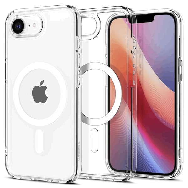 Spigen iPhone 16e Mobilskal Magsafe Ultra Hybrid - Vit