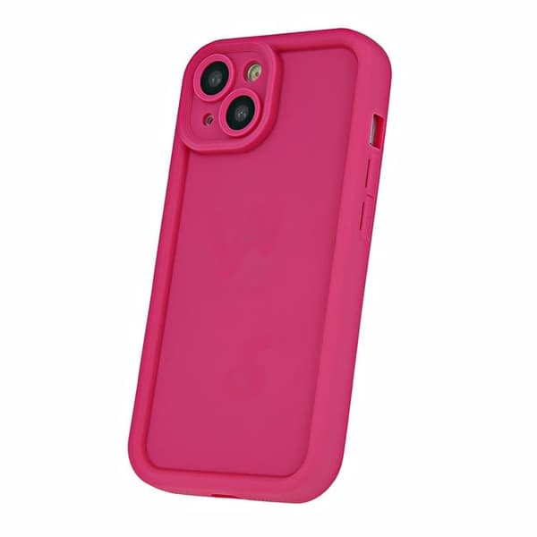 Motorola E13 Mobilskal Rim TPU - Rosa