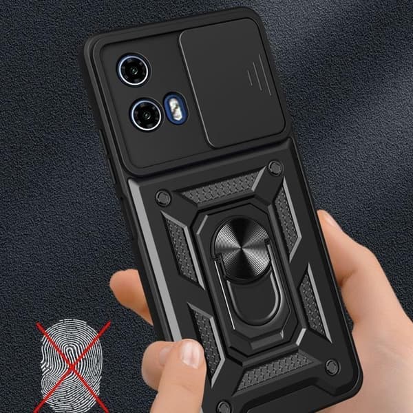 Tech-Protect Motorola Edge 50 Fusion 5G Mobilskal Camshield Pro - Svart