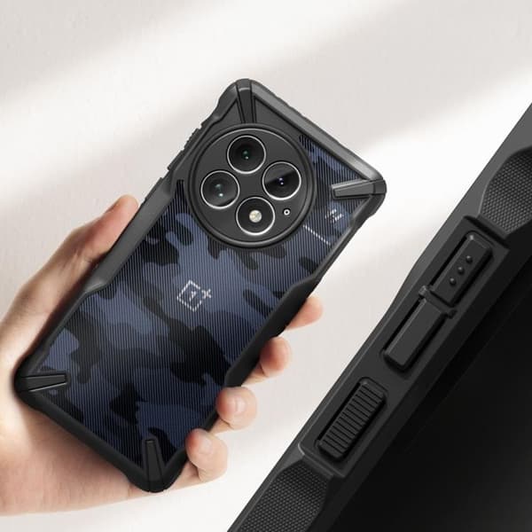 Ringke OnePlus 13 Mobilskal Fusion X - Camo Svart