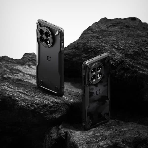 Ringke OnePlus 13R Mobilskal Fusion X - Camo Svart