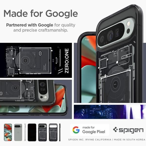 Spigen Google Pixel 9 Pro XL Mobilskal Ultra Hybrid Zero One