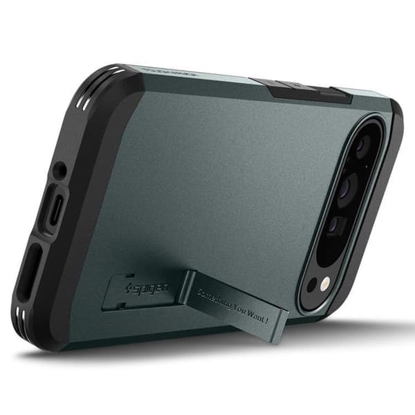 Spigen Google Pixel 9 Pro XL Mobilskal Tough Armor - Abyss Grön