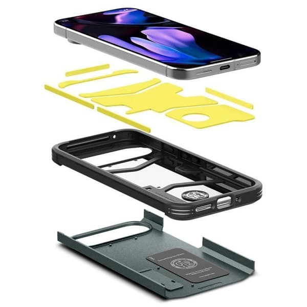 Spigen Google Pixel 9 Pro XL Mobilskal Tough Armor - Abyss Grön