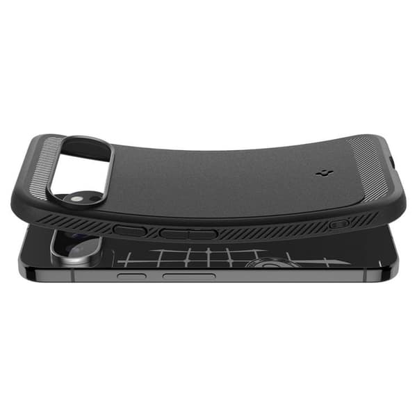 Spigen Google Pixel 9 Pro XL Mobilskal Rugged Aromor - Matte Svart