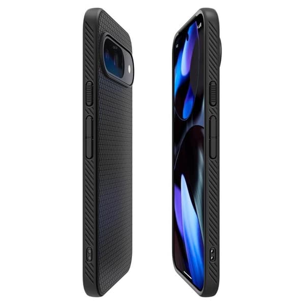 Spigen Google Pixel 9 Pro XL Mobilskal Liquid Air - Matt Svart