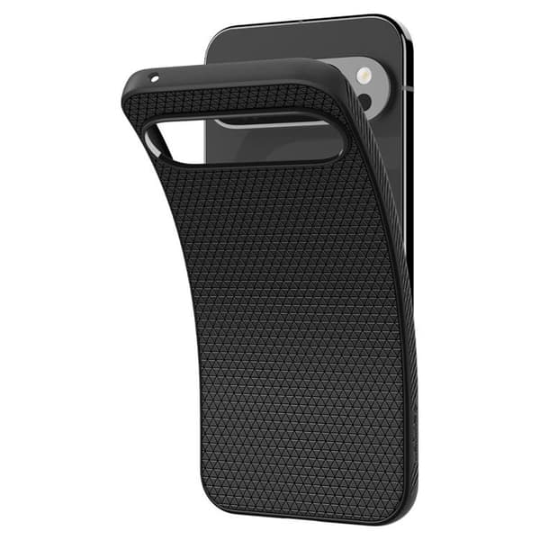 Spigen Google Pixel 9 Pro XL Mobilskal Liquid Air - Matt Svart
