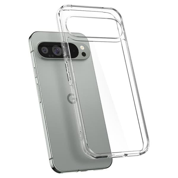 Spigen Google Pixel 9 Pro XL Mobilskal Ultra Hybrid - Crystal Clear