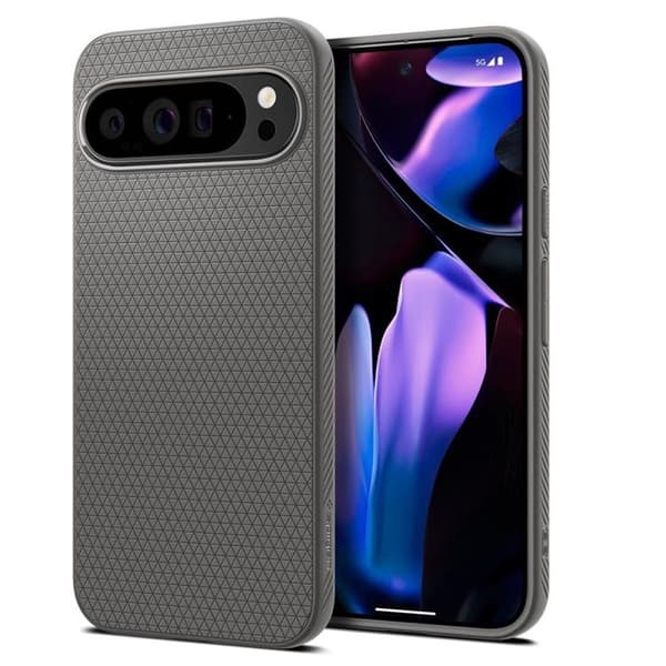 Spigen Google Pixel 9 Pro XL Mobilskal Liquid Air - Marble Grå