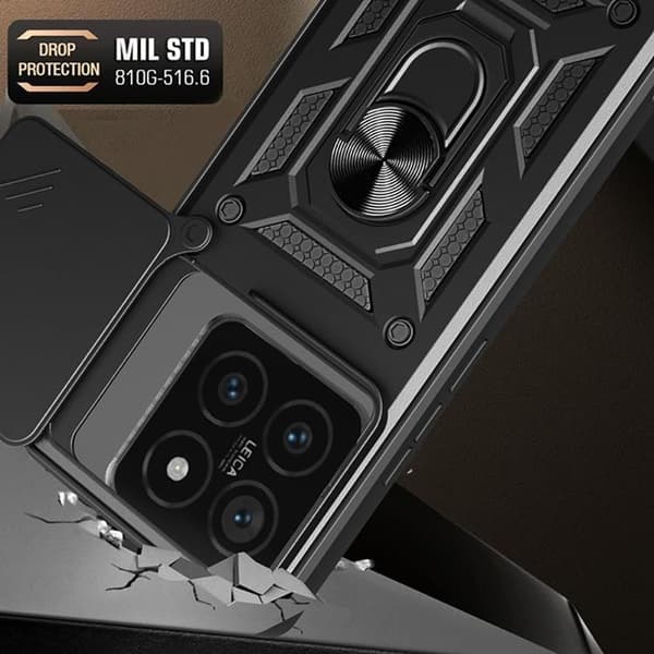 Tech-Protect Xiaomi 14T Pro Mobilskal Camshield Pro - Svart