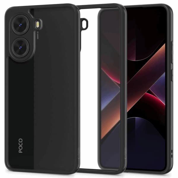 Tech-Protect Xiaomi Poco X7 Pro 5G Mobilskal - Matt Svart