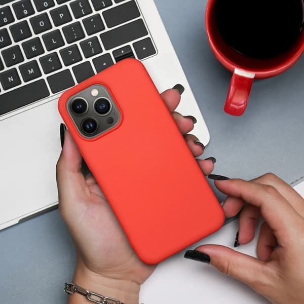 Xiaomi Redmi 14C Mobilskal Silikon - Peach