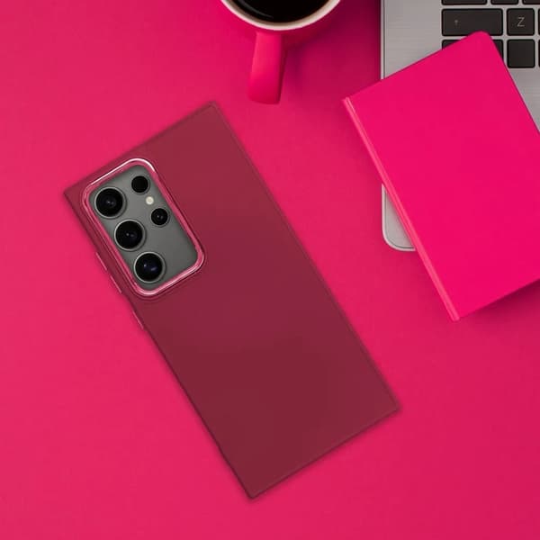 Xiaomi Redmi Note 14 4G/5G Mobilskal Frame - Magenta