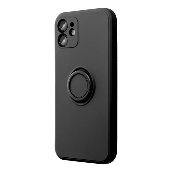 Xiaomi Redmi Note 14 5G Mobilskal Silikon Ring - Svart