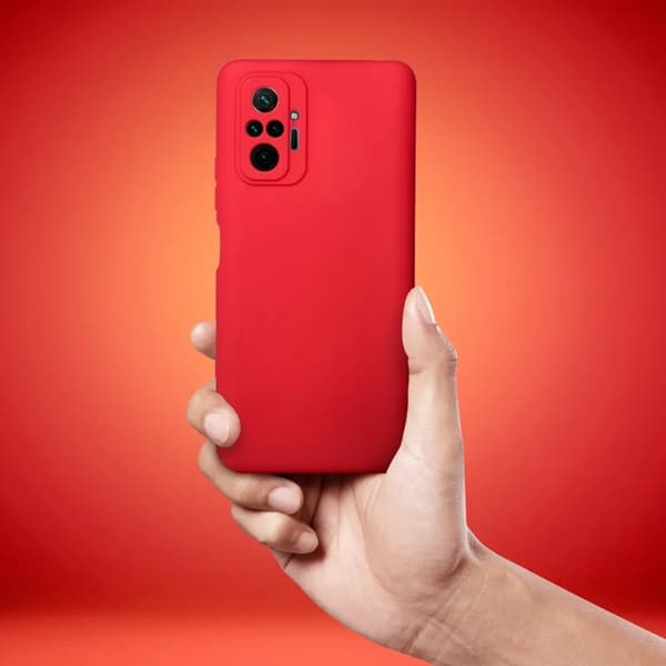 Xiaomi Redmi Note 14 Pro 4G Mobilskal Soft - Röd