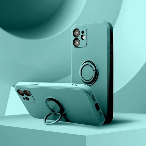 Xiaomi Redmi Note 14 Pro Plus 5G Mobilskal Silikon Ring - Grön