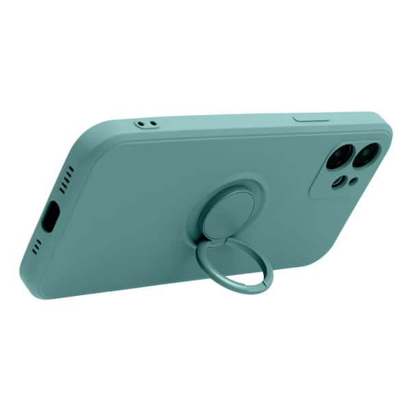 Xiaomi Redmi Note 14 Pro Plus 5G Mobilskal Silikon Ring - Grön