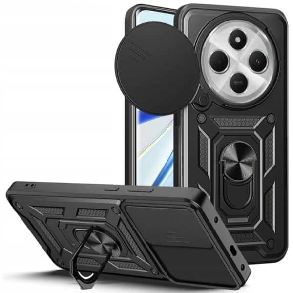 Tech Protect Xiaomi Redmi 14C Mobilskal Camshield Pro - Svart