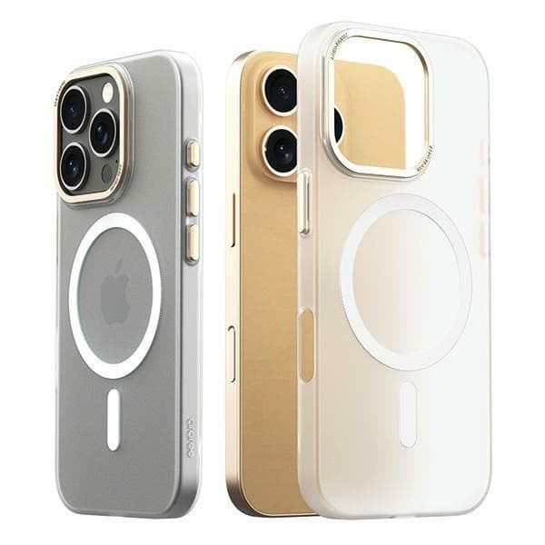 Araree iPhone 16 Pro Mobilskal MagSafe Aero Frame - Clear Matte