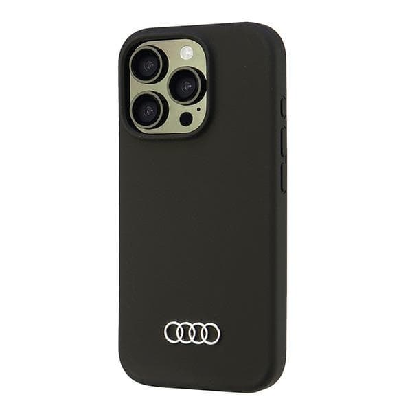 Audi iPhone 16 Pro Mobilskal Silikon - Svart