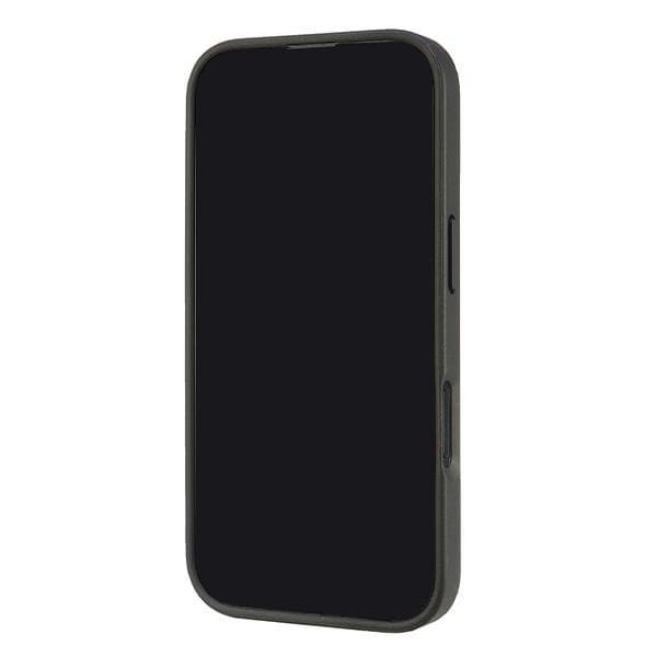 Audi iPhone 16 Pro Mobilskal Syntetiskt Läder - Svart