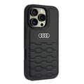 Miniatyrbild 2 av 7: Audi iPhone 16 Pro Mobilskal Syntetiskt Läder - Svart