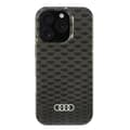 Miniatyrbild 1 av 7: Audi iPhone 16 Pro Mobilskal MagSafe IML Stitching - Svart